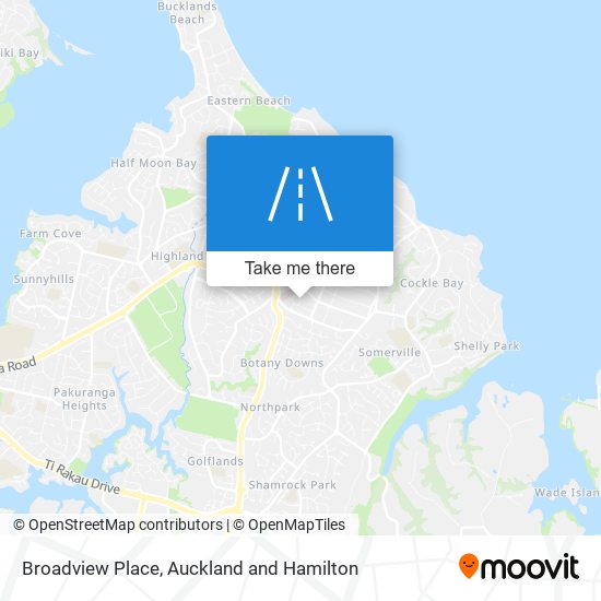 Broadview Place map