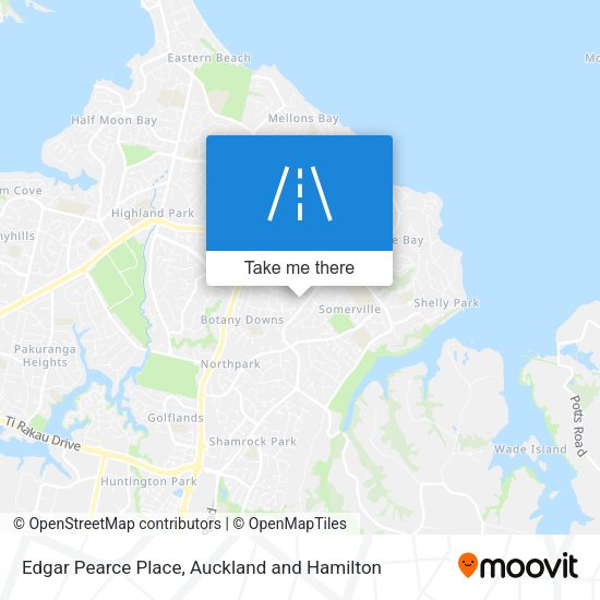Edgar Pearce Place map