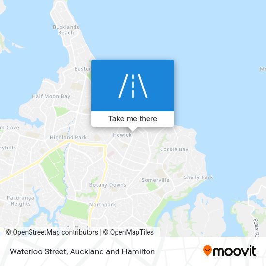 Waterloo Street map