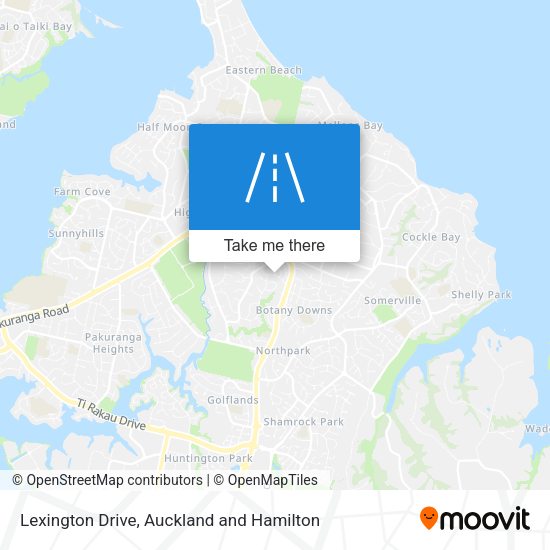 Lexington Drive map