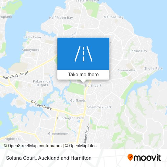 Solana Court map