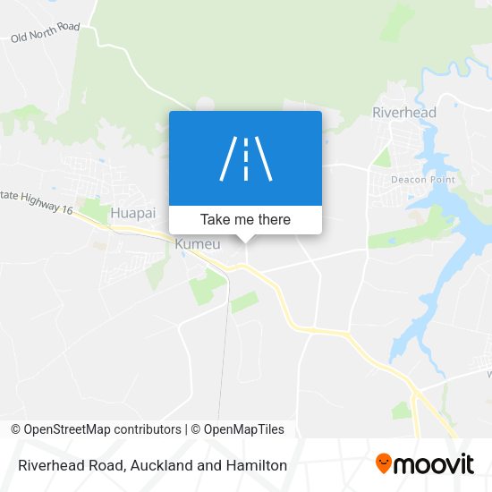 Riverhead Road map