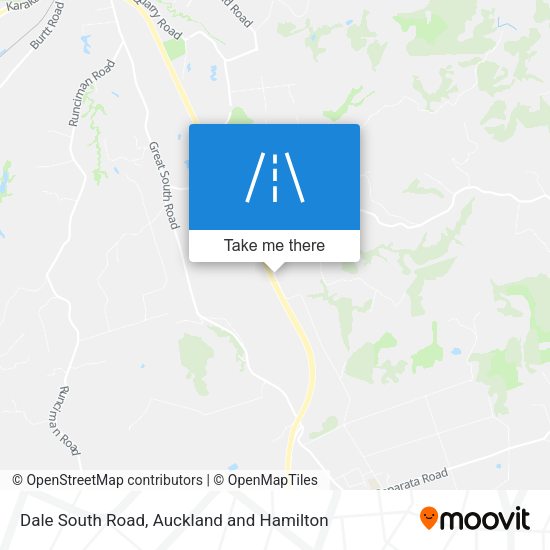 Dale South Road map