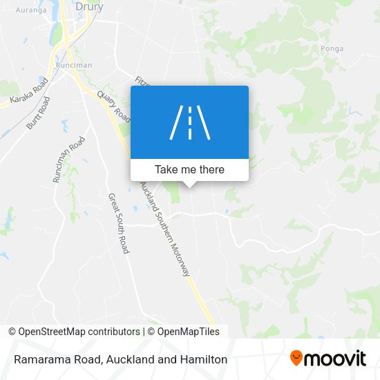 Ramarama Road map