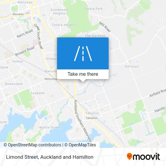 Limond Street map