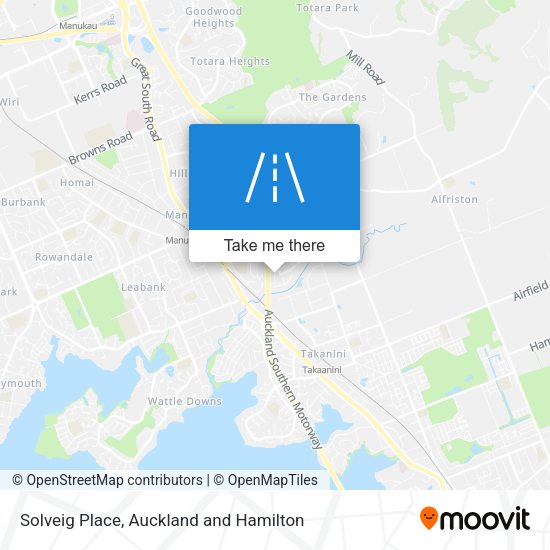 Solveig Place map