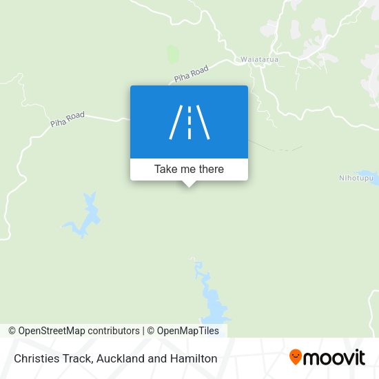 Christies Track map