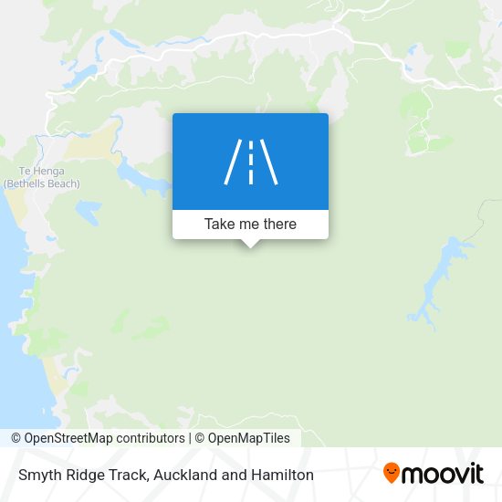 Smyth Ridge Track map