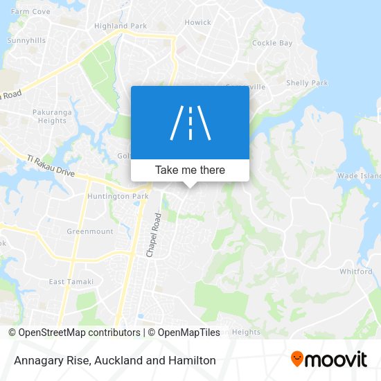 Annagary Rise map