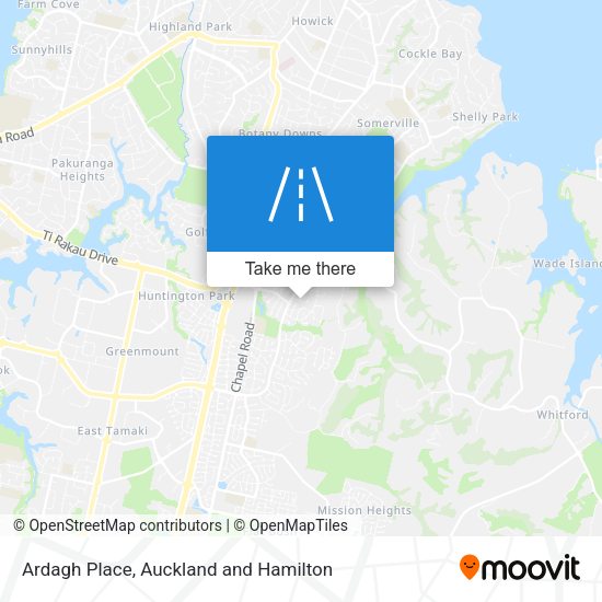 Ardagh Place map