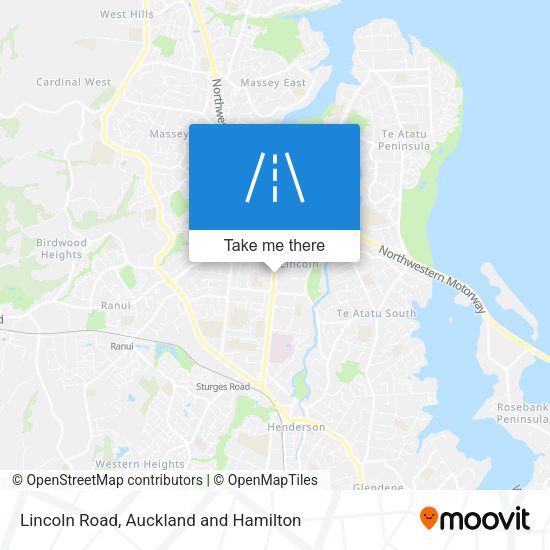 Lincoln Road map