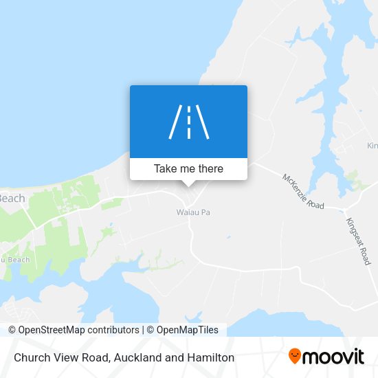Church View Road map