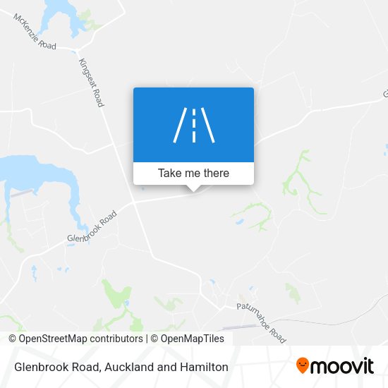 Glenbrook Road map