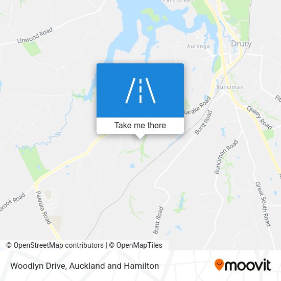 Woodlyn Drive map