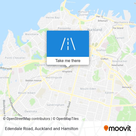 Edendale Road map