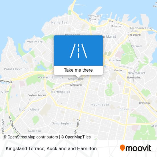 Kingsland Terrace map