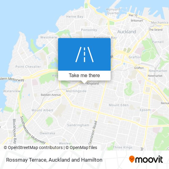 Rossmay Terrace map