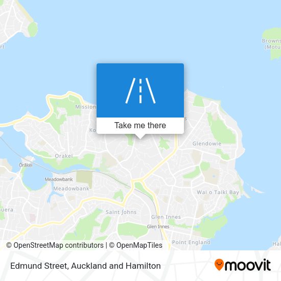 Edmund Street map