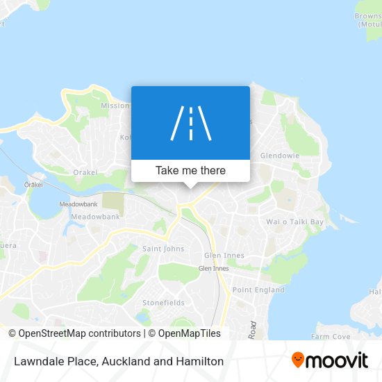 Lawndale Place map