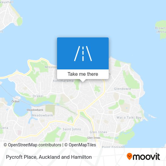 Pycroft Place map