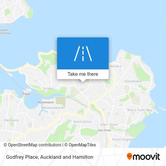 Godfrey Place map