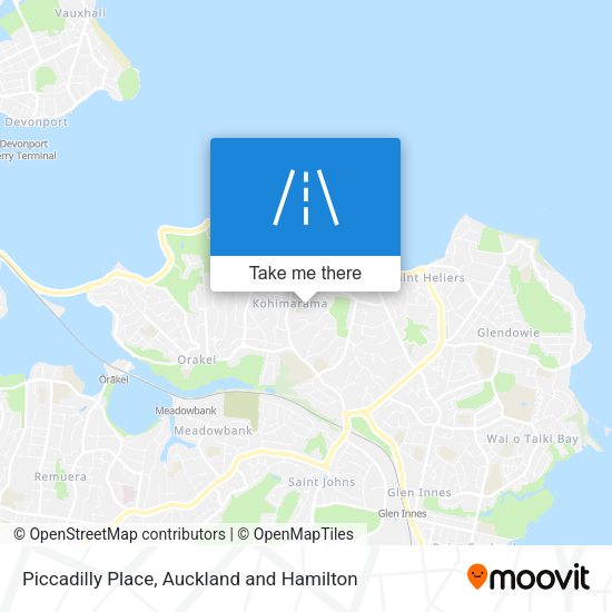 Piccadilly Place map