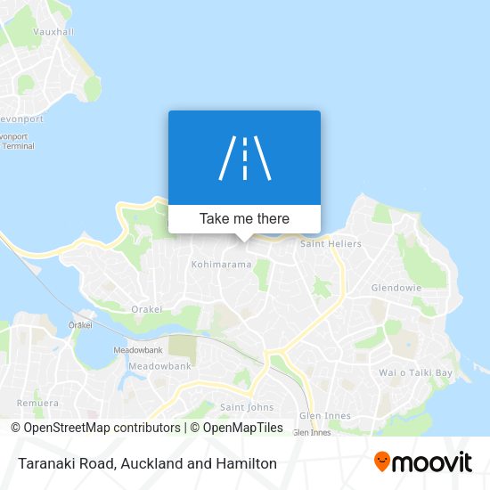Taranaki Road map