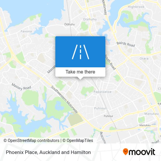 Phoenix Place map