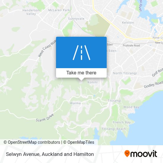Selwyn Avenue map