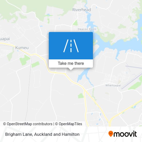 Brigham Lane map