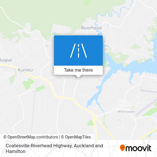 Coatesville-Riverhead Highway map