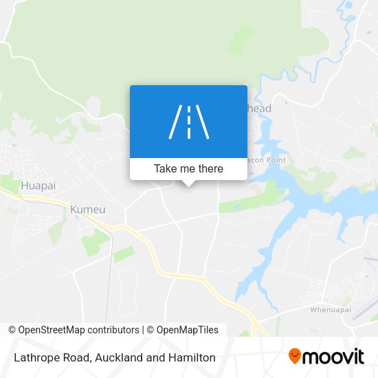 Lathrope Road map