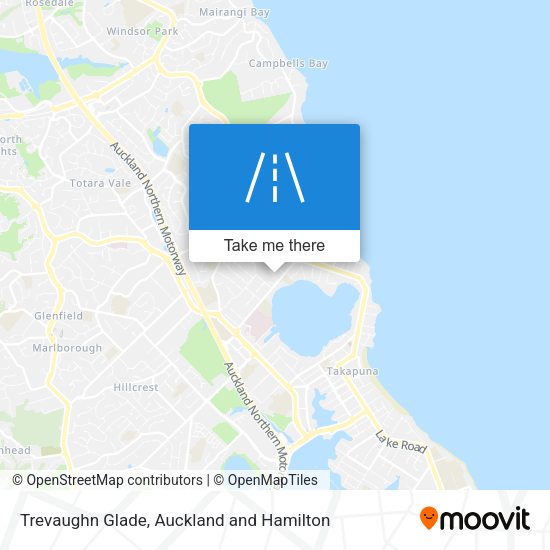 Trevaughn Glade map