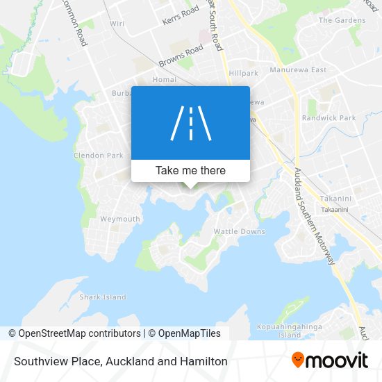 Southview Place map