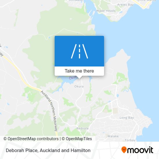 Deborah Place map