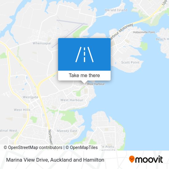 Marina View Drive map