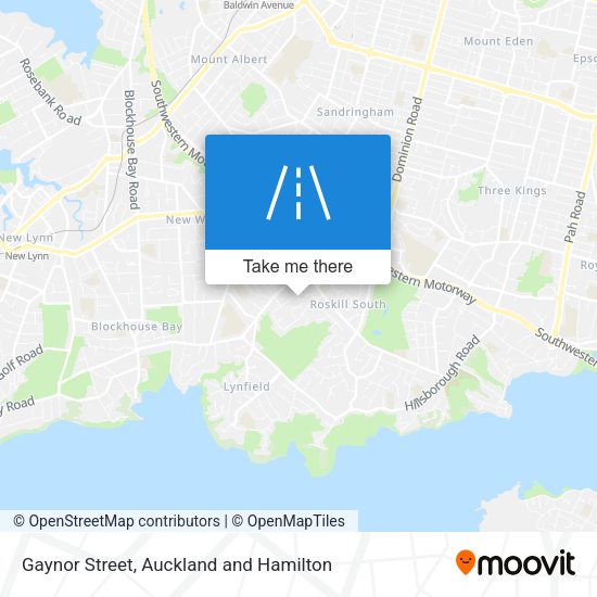 Gaynor Street map