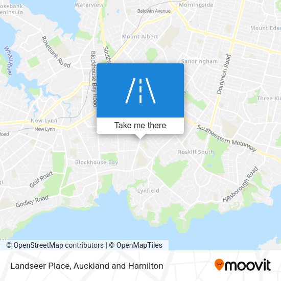 Landseer Place map