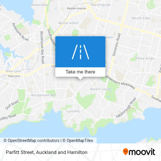Parfitt Street map