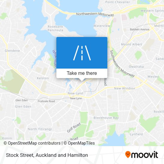 Stock Street map