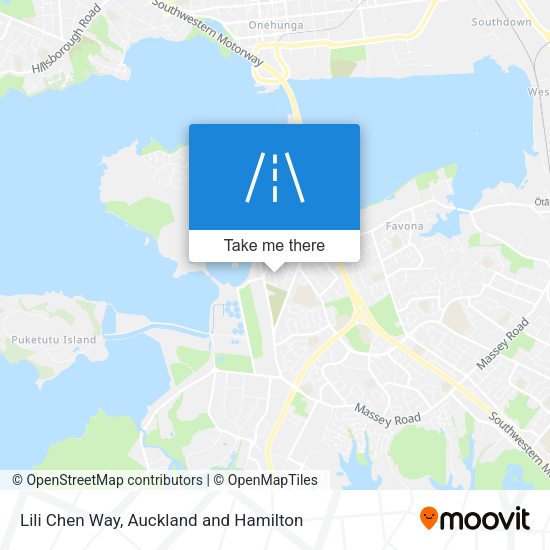 Lili Chen Way map