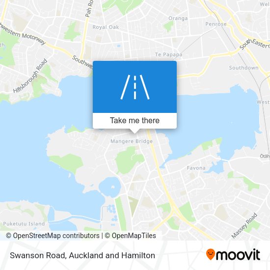 Swanson Road map
