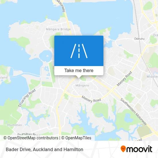 Bader Drive map