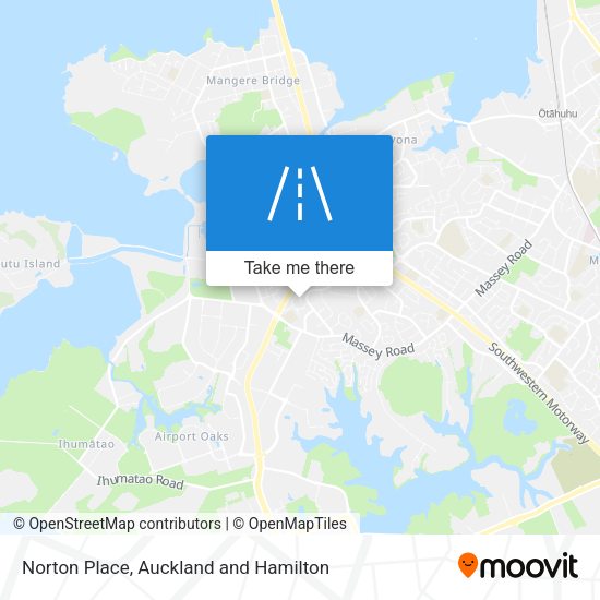 Norton Place map
