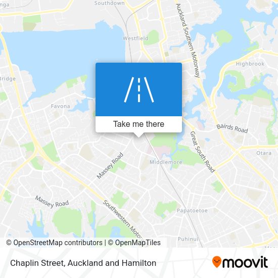 Chaplin Street map