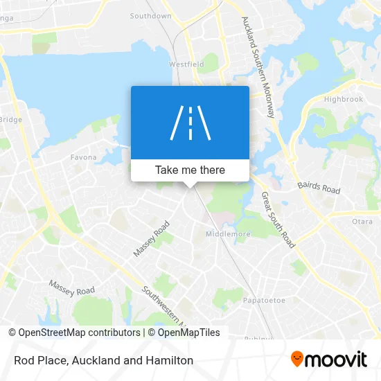 Rod Place map