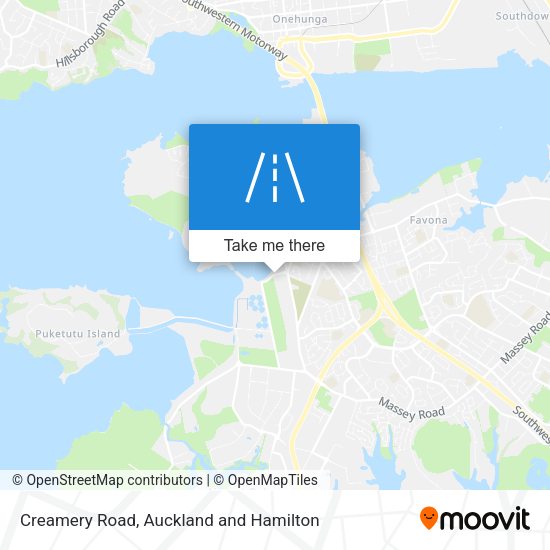 Creamery Road map