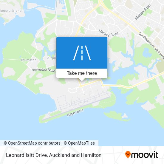 Leonard Isitt Drive map
