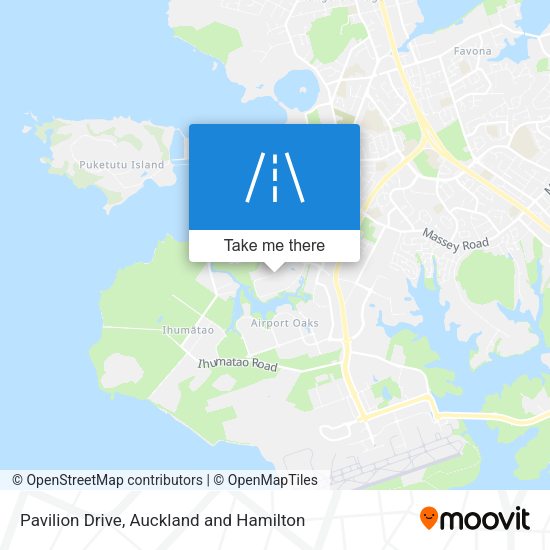 Pavilion Drive map