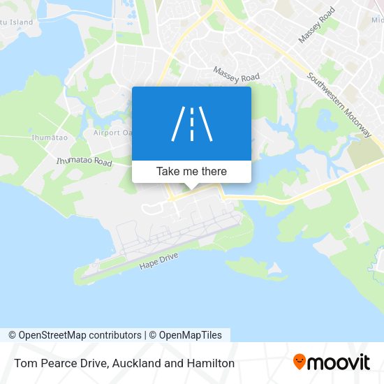 Tom Pearce Drive map
